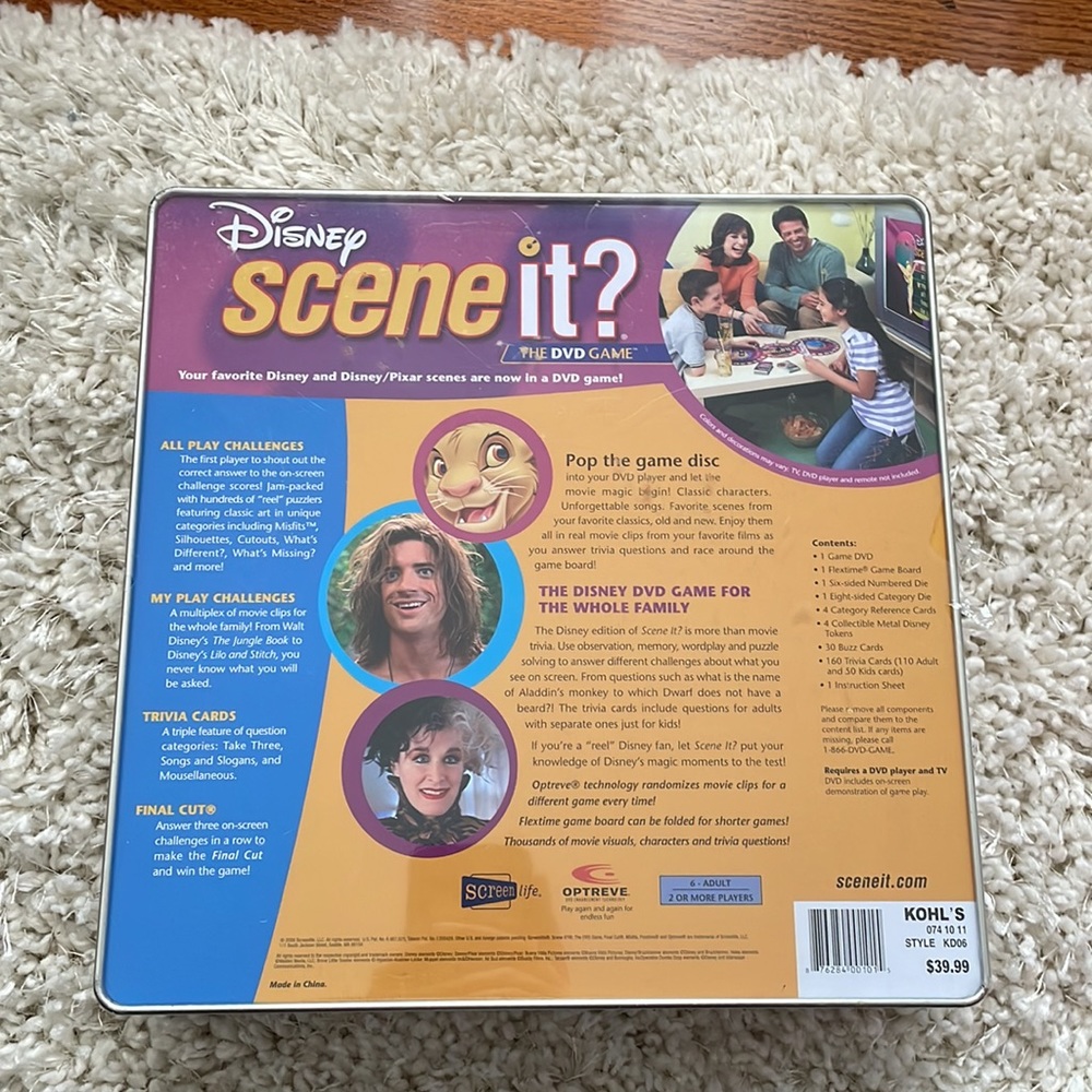 Disney scene it dvd game - Picture 2 of 3
